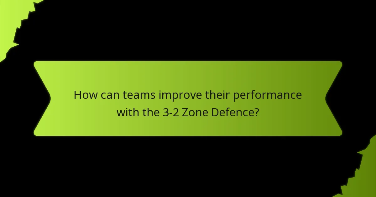 How has the 3-2 Zone Defence performed in previous games?