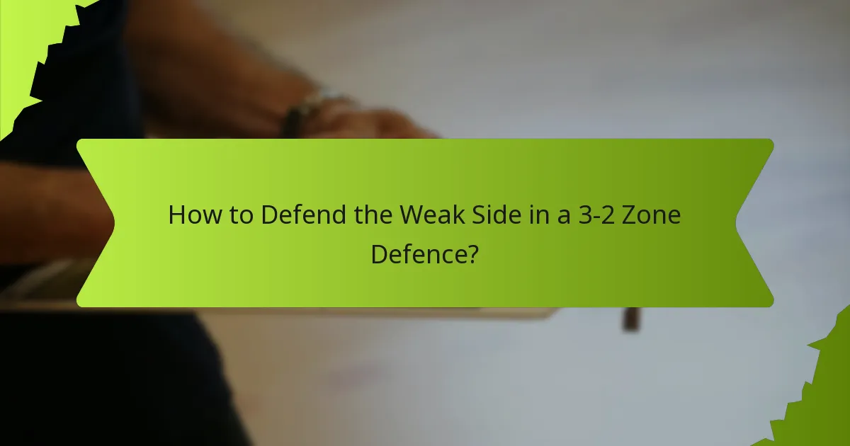 How to Implement Effective Ball Pressure Tactics in a 3-2 Zone Defence?