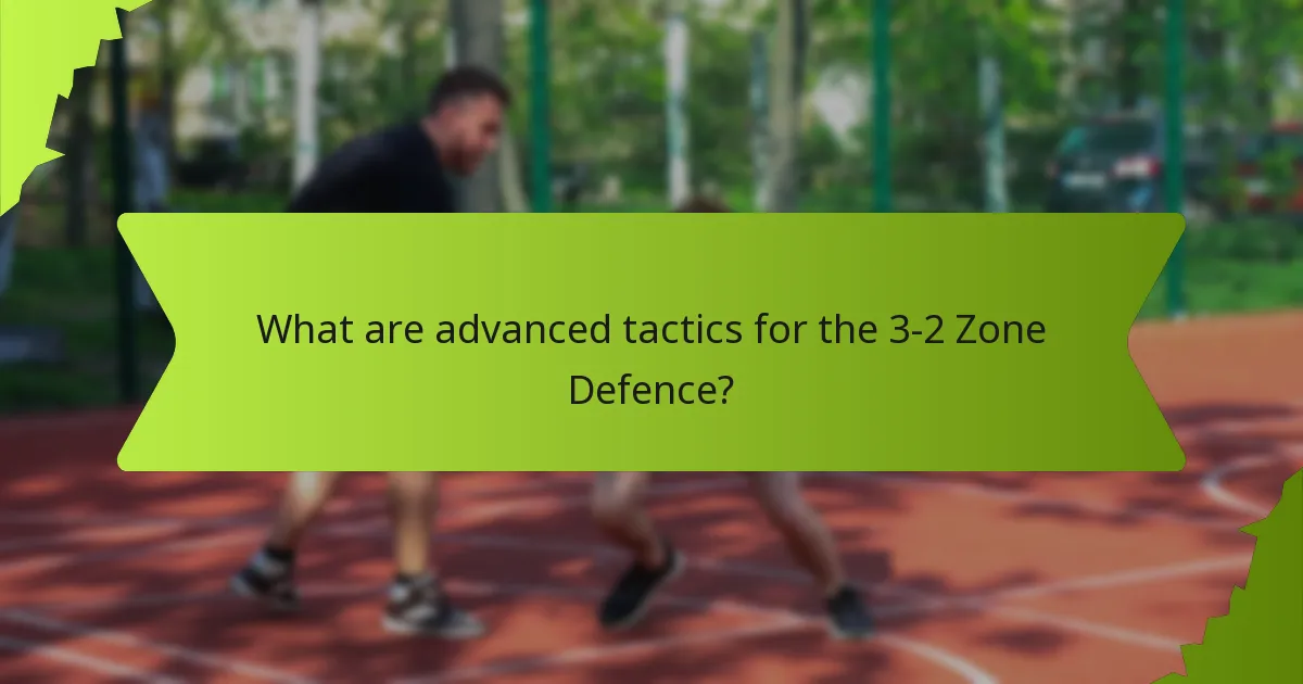 How to manage player rotations in the 3-2 Zone Defence?