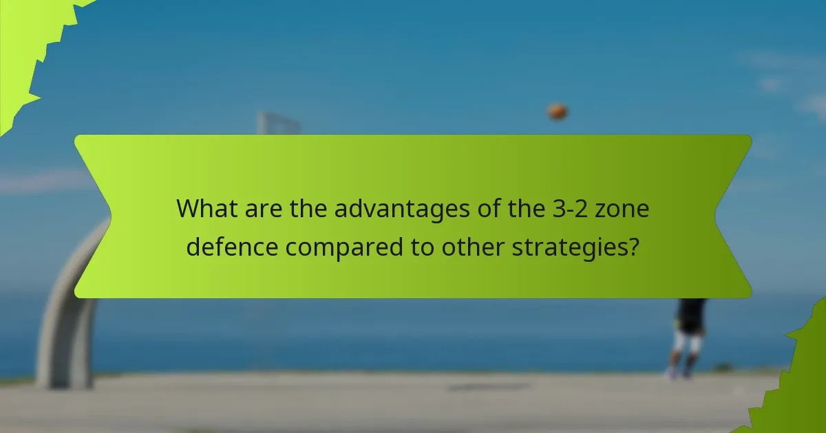 How should players respond within the 3-2 zone framework?