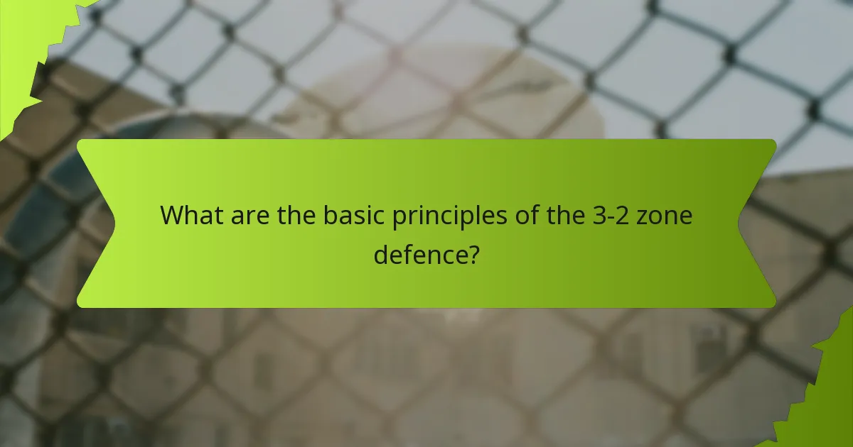 What are advanced tactics for optimizing the 3-2 zone defence?