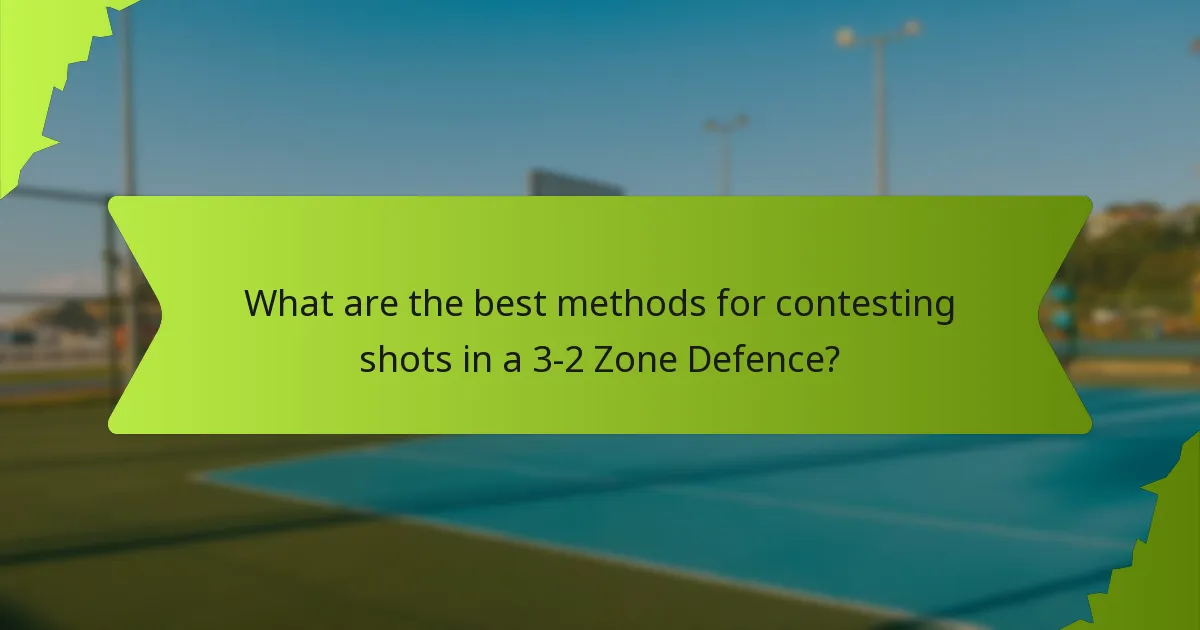 How to maintain spacing in a 3-2 Zone Defence?