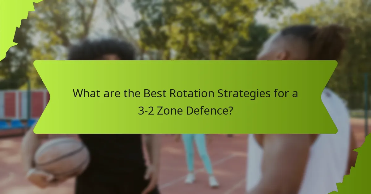 What are the Advantages and Disadvantages of the 3-2 Zone Defence?