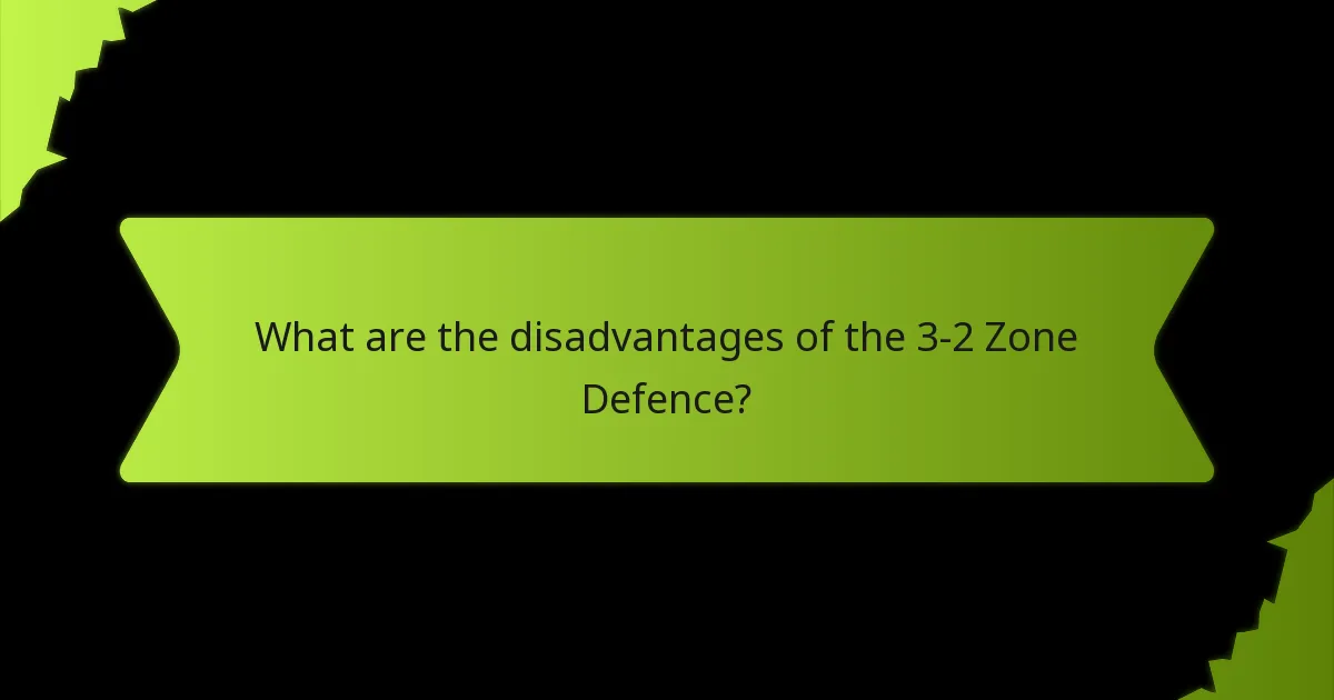 How can coaches effectively implement the 3-2 Zone Defence?
