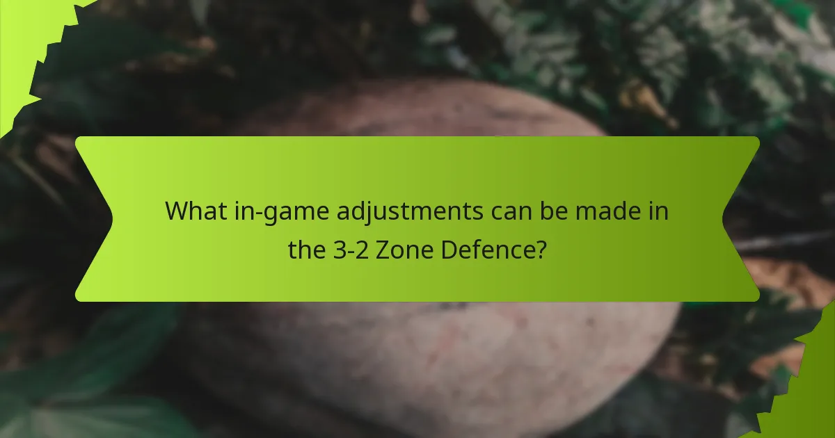 What are advanced tactics for the 3-2 Zone Defence?